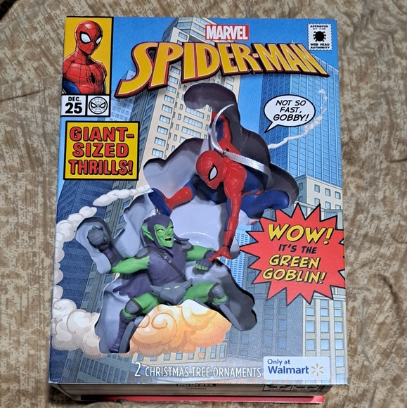 Spiderman Green Goblin Figures Collector New - Picture 2 of 4